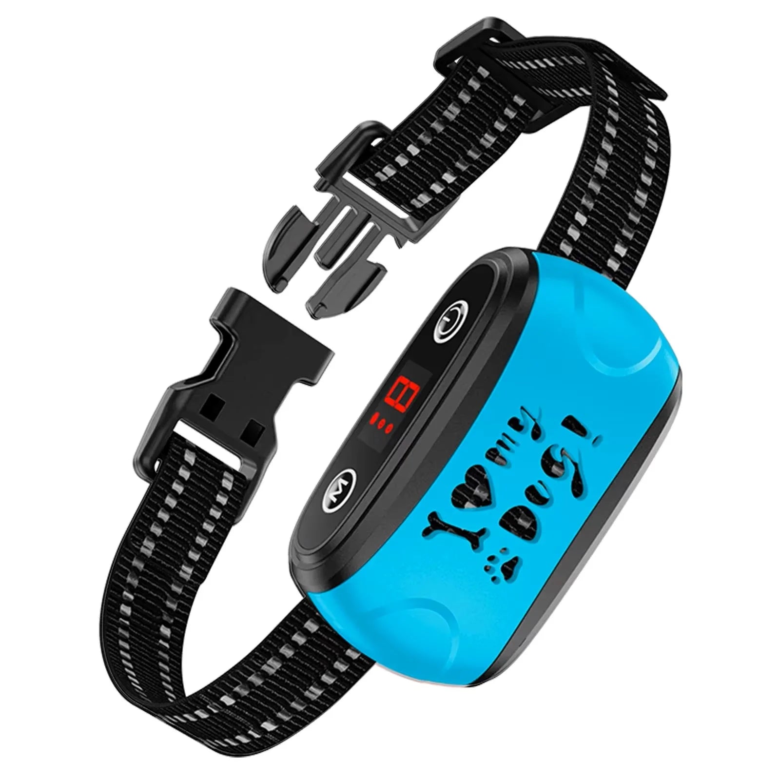 Electric Dog Training Collar Waterproof Dog Bark Collar USB Rechargeable anti Barking Device Pet Dogs Accessories