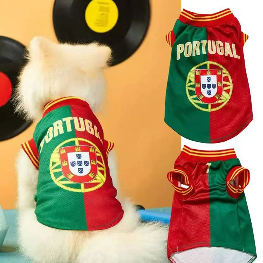 Dog Football Uniform Large Dog Jersey Basketball Clothing Puppy T-Shirts Summer Pet Cat Shirtsmesh Breathable Dog Sport Clothes