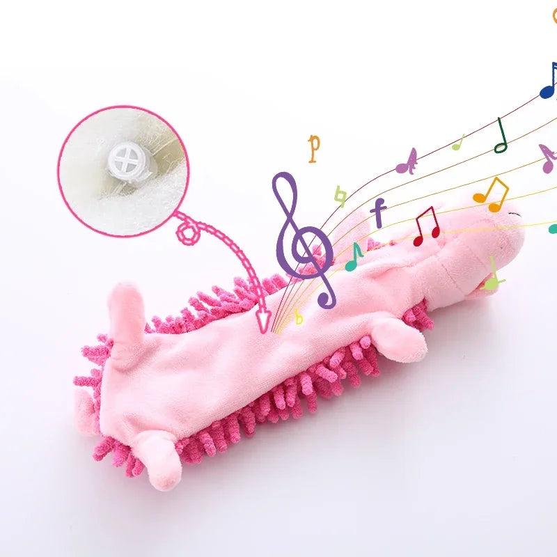 Pet Dog Toy Sound Plush Toy Squeak Toys Mop Fur Shell Frog Hippo Teeth Grinding Supplies Игрушки Для Собак